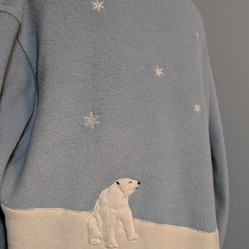 Northern Reflections Light Blue Polar Bear Jacket - Picture 6 of 12